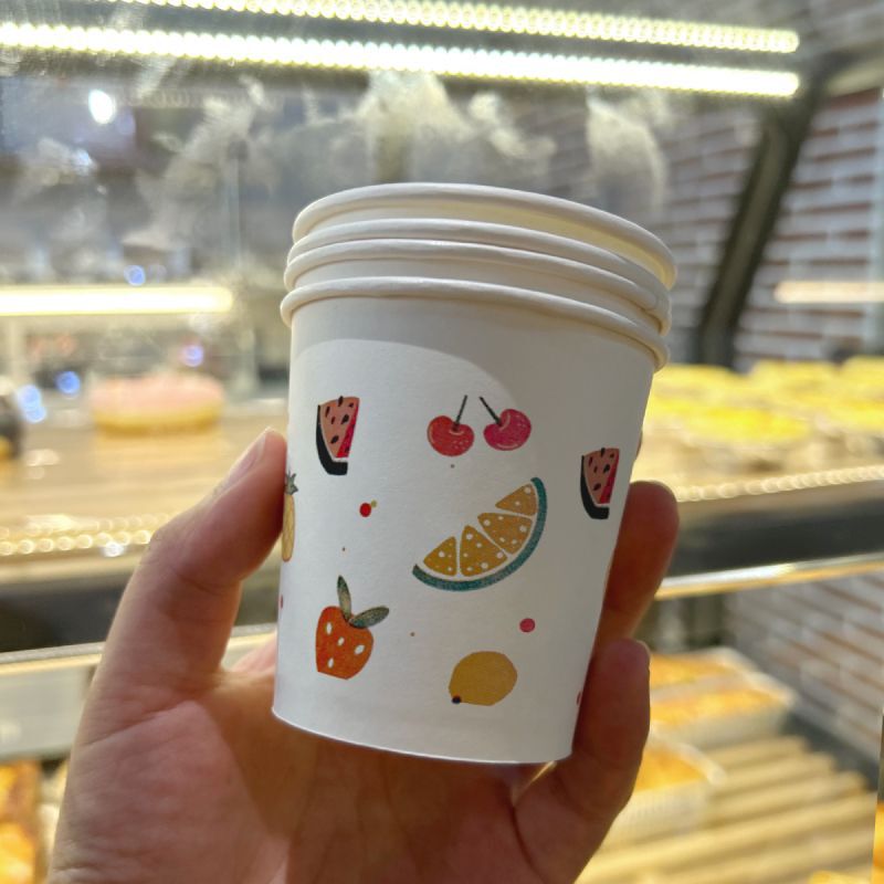 加厚一次性纸杯子家用ins风高颜值特厚办公商务茶水杯高档耐高温|undefined