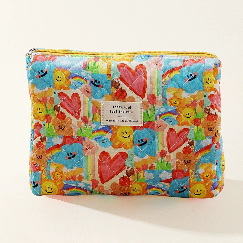 贝格 Capacious Japanese cosmetic bag, cloth, storage system