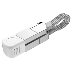 RWINEL ソース PD60W 亜鉛合金磁気キーホルダー 6 イン 1 携帯電話高速充電データケーブル充電ケーブル