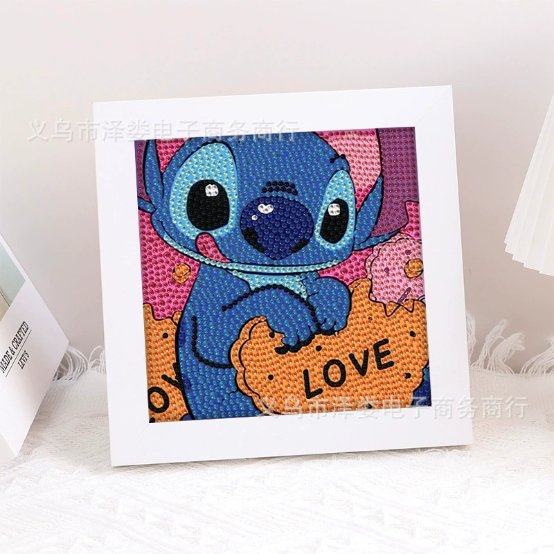 Набор для алмазной вышивки (Sanrio) Пикачу в раме, 17×17 см, комплект для полного стежка DIY