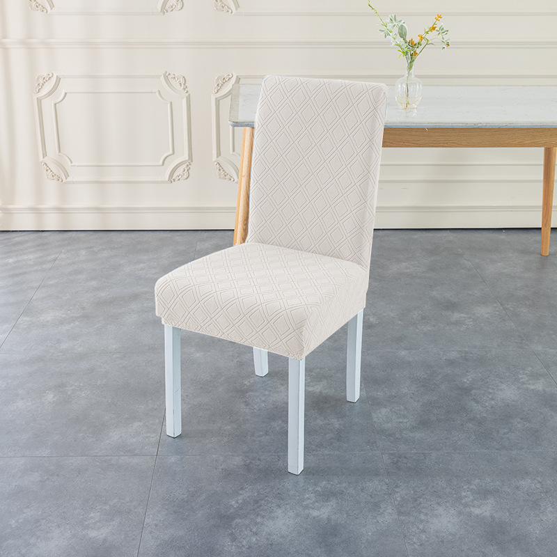 Four Seasons universal cubierta de la silla de comedor simple moderno elástico todo incluido cubierta de la silla engrosada taburete cubierta de la silla anti-gato cero