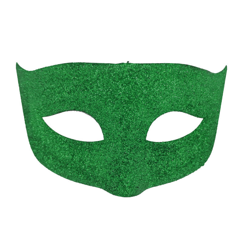 Nuevos productos máscaras de Halloween para adultos caballeros mitad cara guapo príncipe máscaras falsas de baile de maquillaje blancos props de espectáculo