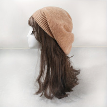 J 72534 Knit stacked warm beanie ��֯�Ѷѱ�ů��ñ�羳��