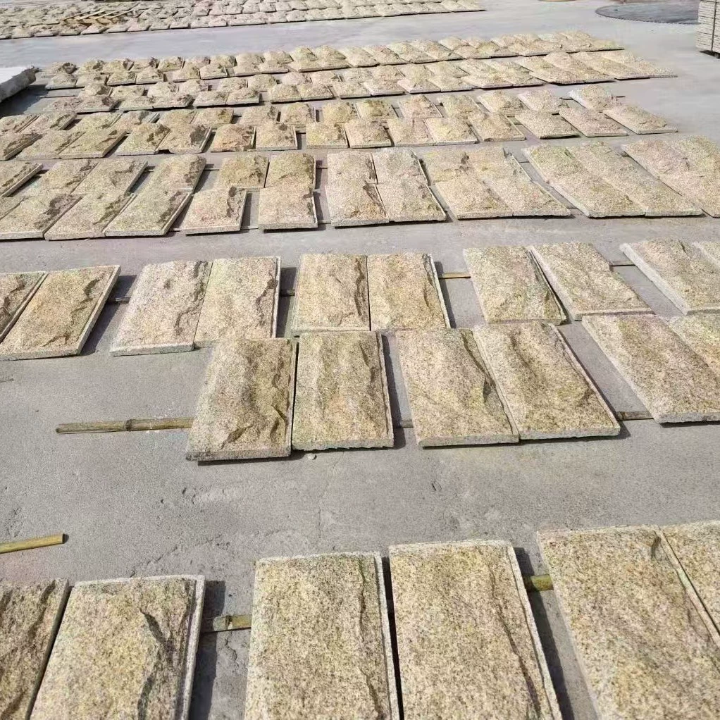 Черный камень подковы из кунжута, камень для цветочного грядки в форме гриба, автомобильный стопор, гранитный автомобильный стопор