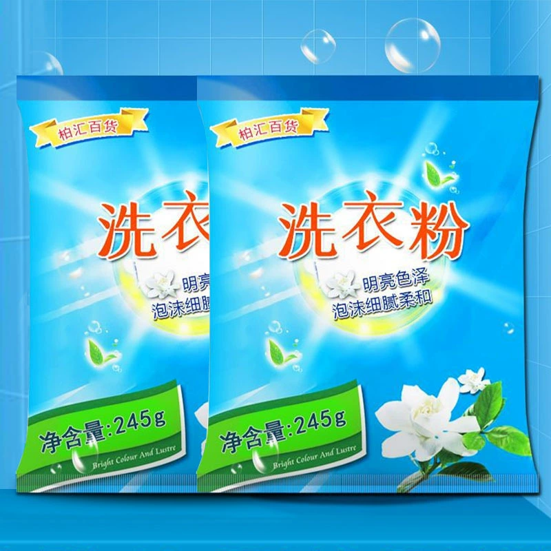 Производители специально поставляют 245 г маленькие мешки стирального порошка различного веса по желанию стиральный порошок маленькие мешки стирального порошка