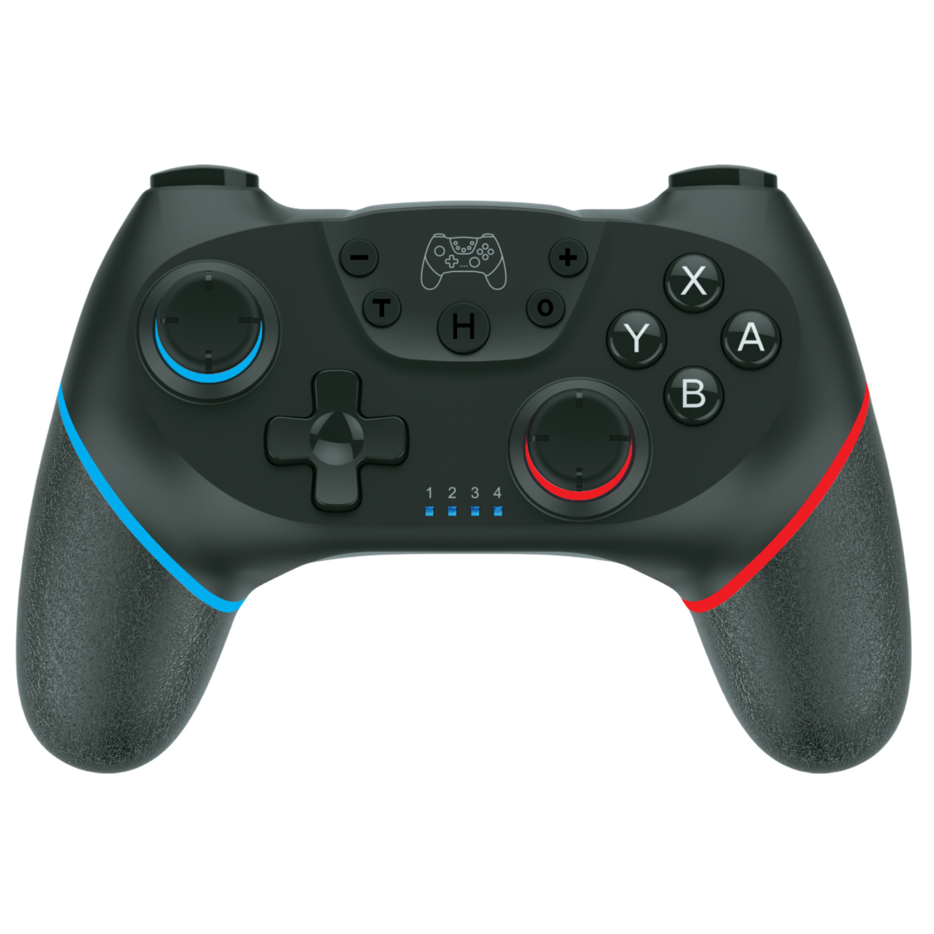 Interruptor inalámbrico GamePad con captura de pantalla de vibración de seis ejes con giroscopio Acelerador PC Bluetooth soporte de despertador