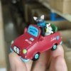 Drive red car cats and dogs