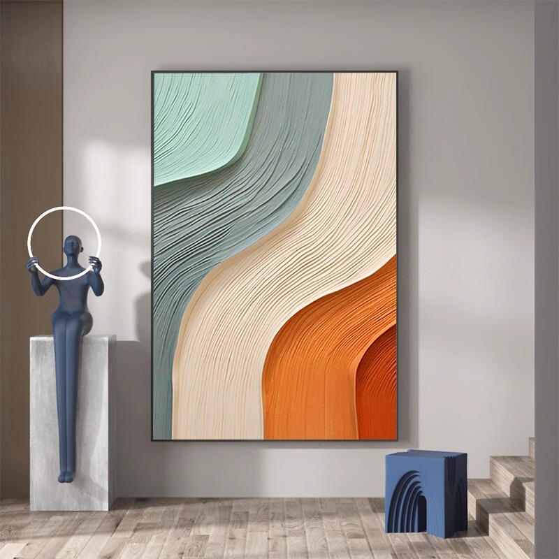 Entrance Corridor Texture Hanging Painting Living Room Abstract Oil Painting Decorative Painting Geometric Hotel Apartment Restaurant Bedside Painting Entrance Corridor Texture Hanging Painting Living Room Abstract Oil Painting Decorative Painting Geometric Hotel Apartment Restaurant Bedside Painting