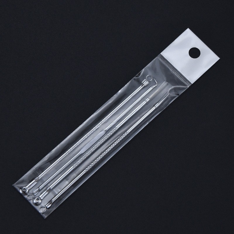 [Electroplating] Acne needle 4-piece set + opp bag