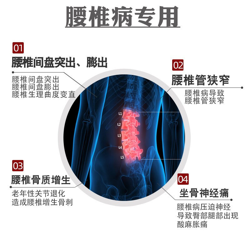 腰椎椎間板ヘルニア遠赤外線理学療法を修正して腰の痛みを治療します。|undefined