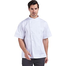 W 17342 Chef's White Short Sleeve Uniform ��ʦ�� ������