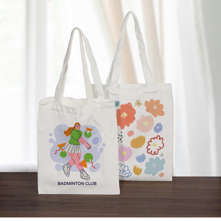 热转印空白帆布袋个性手提袋单肩可印照片热转印空白帆布手袋