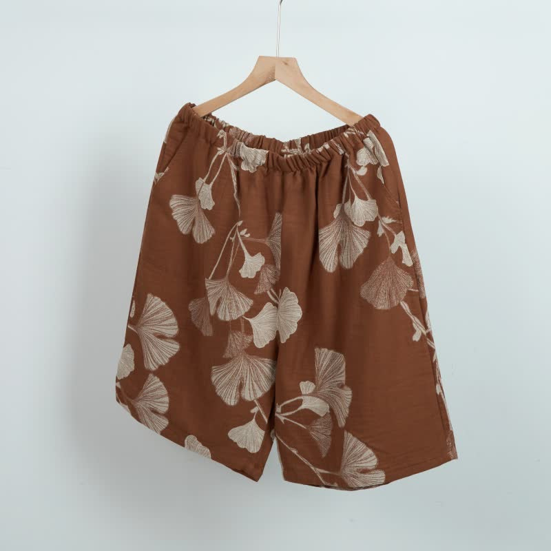 Algodón de doble capa de hilo pijamas ropa para el hogar bata de baño gasa suave agradable a la piel pareja Camisón de algodón Ropa para el hogar de las mujeres