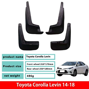 Specially Designed for Toyota Levin Liven Original Fenders, Cross-Border Foreign Trade Car Tire Mud Flaps, Dropshipping