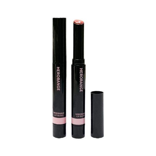 HERORANGE ~ mirror dazzling ze moisturizing lip freeze moisturizing mirror doodle lip Korean tender solid lip gloss