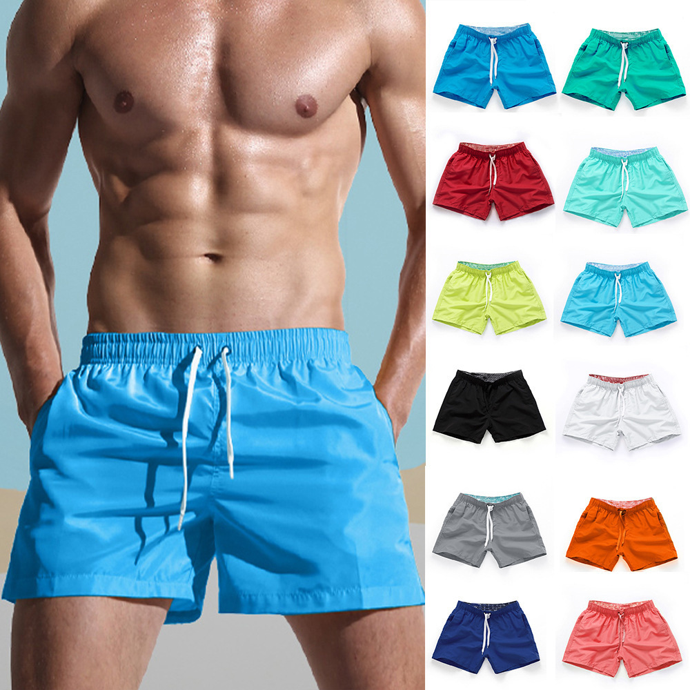 European and American men's beach pants...