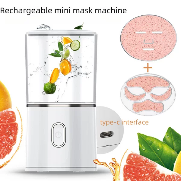 USB charging mini mask machine cross-border foreign trade English mask machine DIY fruit and vegetable mask instrument