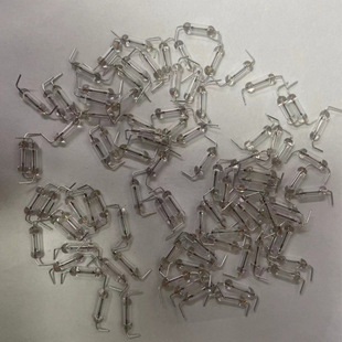 3X10 Glass-Sealed All-Glass Bent-Leg Glass Fuse Tube Ultra-Small Glass Fuse F0.5A-F5A