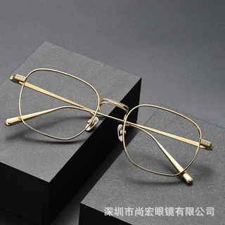 日系复古手工眼镜架内藤熊八作N-015R小红书热销网红近视眼镜女款