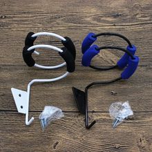 发廊专用电吹风机架子不锈钢双圈风筒座美发店浴室墙支架壁挂收纳