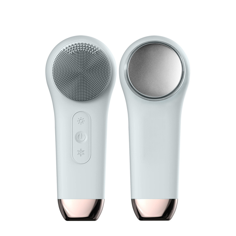 シリコン洗顔器、振動洗顔器、毛穴クリーナー、電動洗顔ブラシ、温冷湿布導入器、ディープクレンジング|undefined