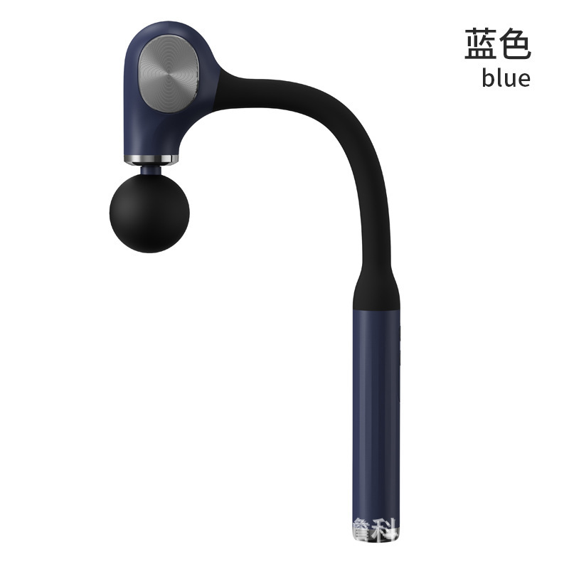 跨境弯头筋膜枪电动加长筋膜按摩器无刷电机静音筋膜枪全身按摩器|undefined