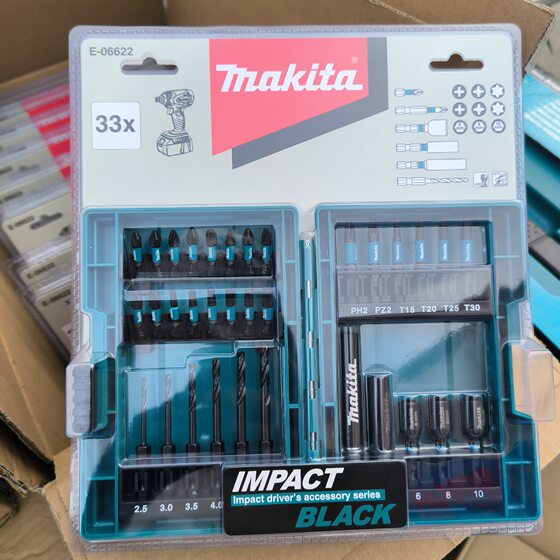 Makita Batch Head suit Screw Household Multifunctional Electric Hexagon Screwdriver Head Sleeve 33 Batch Head suit