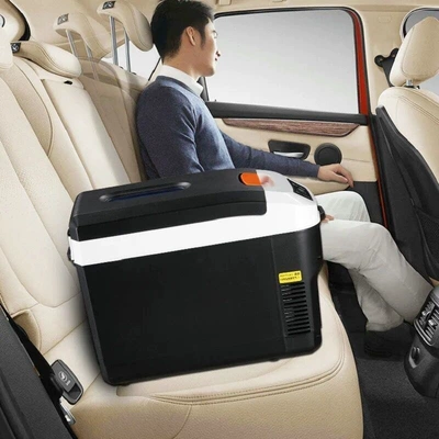 Car Refrigerator 24V for Large Trucks, 12V for Car and Home Use, Mini Refrigerator for Home, Travel, and Rv, Cooling and Thermal Insulation Box
