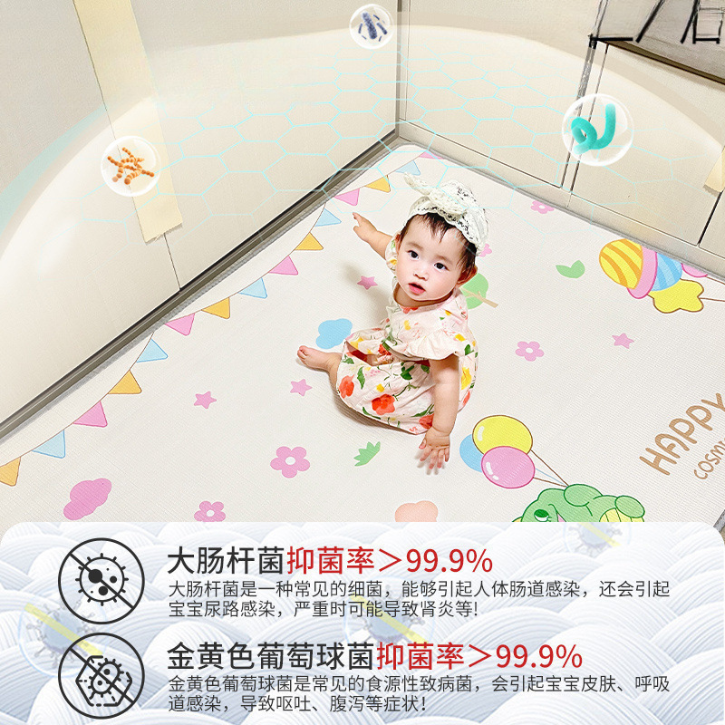 宝宝加厚爬行垫爬爬垫可折叠婴儿童泡沫地垫隔凉家用卧室垫子|undefined