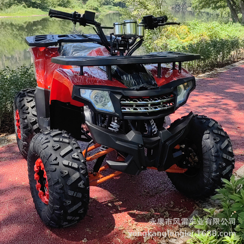 Cuatrimoto Todoterreno ATV de Hierro y Plástico a Gasolina para Montaña