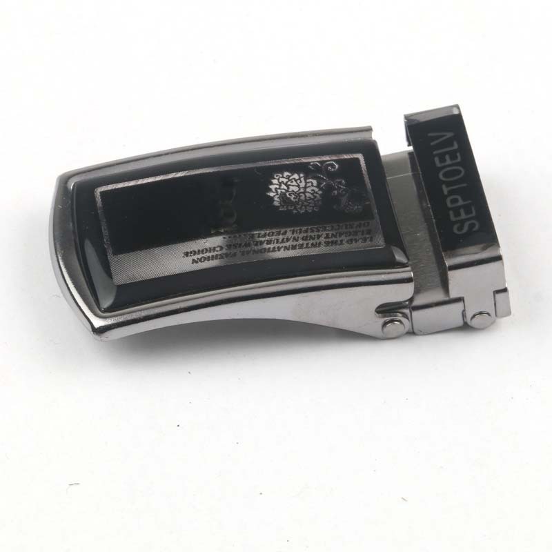 Hombres cabeza redonda cinturón de perforación hebilla cinturón desdentado hebilla automática al por mayor corriendo ríos y lagos puesto mercado nocturno suministro