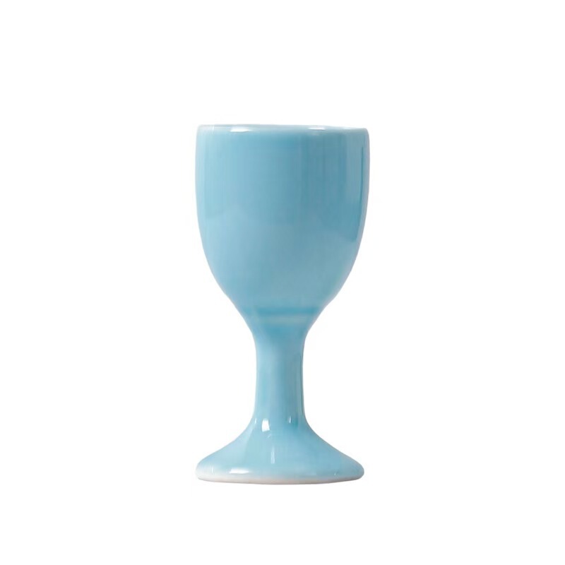 陶瓷结婚敬酒杯高脚杯小酒杯烈酒杯白酒杯酒盅一口杯简约中式酒具|undefined