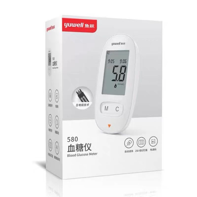 Yuyue 580 혈당 측정기--1개