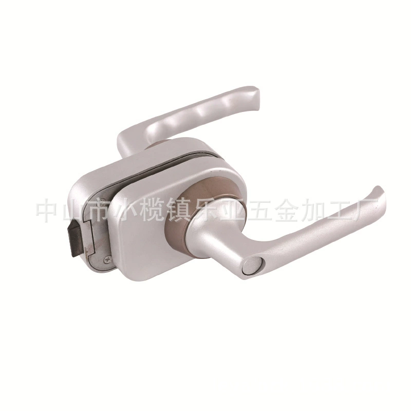 Black glass lock