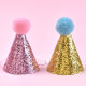 Cross-border Korean Pet Party Birthday Hat Dog Cat Bow Knot Birthday Hat Baby Birthday Party Decorative Hat