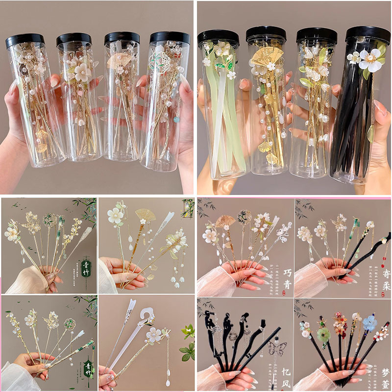 Nuevo clip de cabello chino para mujeres estilo antiguo chino cheongsam adornamiento de cabello cabeza trasera clip de cabello de madera sensación alta clip de cabello universal