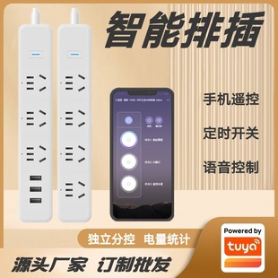 Graffiti Scheme GB 6-digit Wifi Intelligent Plug-in Remote Control Voice Control Home Office Intelligent Plug-in Board