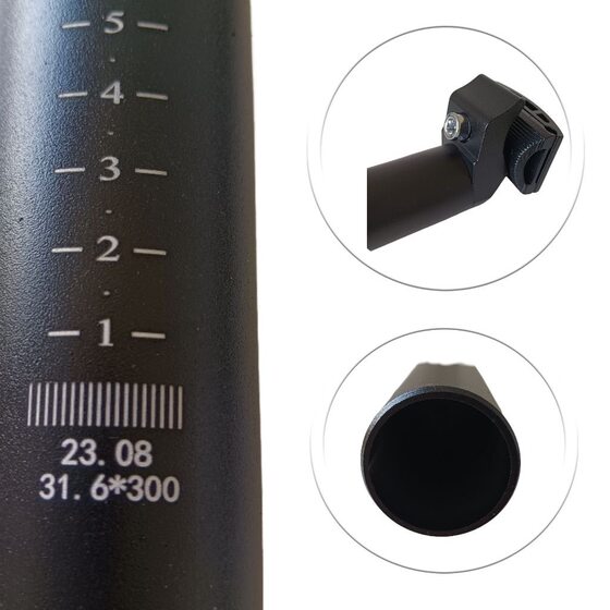 Bicycle seat tube seat tube seat rod mountain folding bicycle extension rod aluminum alloy seat rod road car accessories
