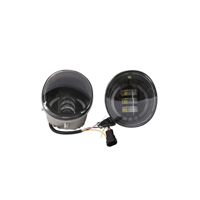 Fog lamp series, gold-colored LED fog