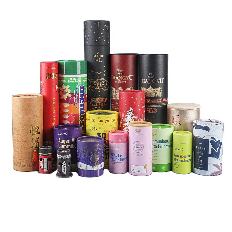 Детский замок для бумаги, крафт-бумага, безопасная застежка, бумажная трубка, печатный цилиндр, упаковочная коробка, биоразлагаемая, фабричная настройка