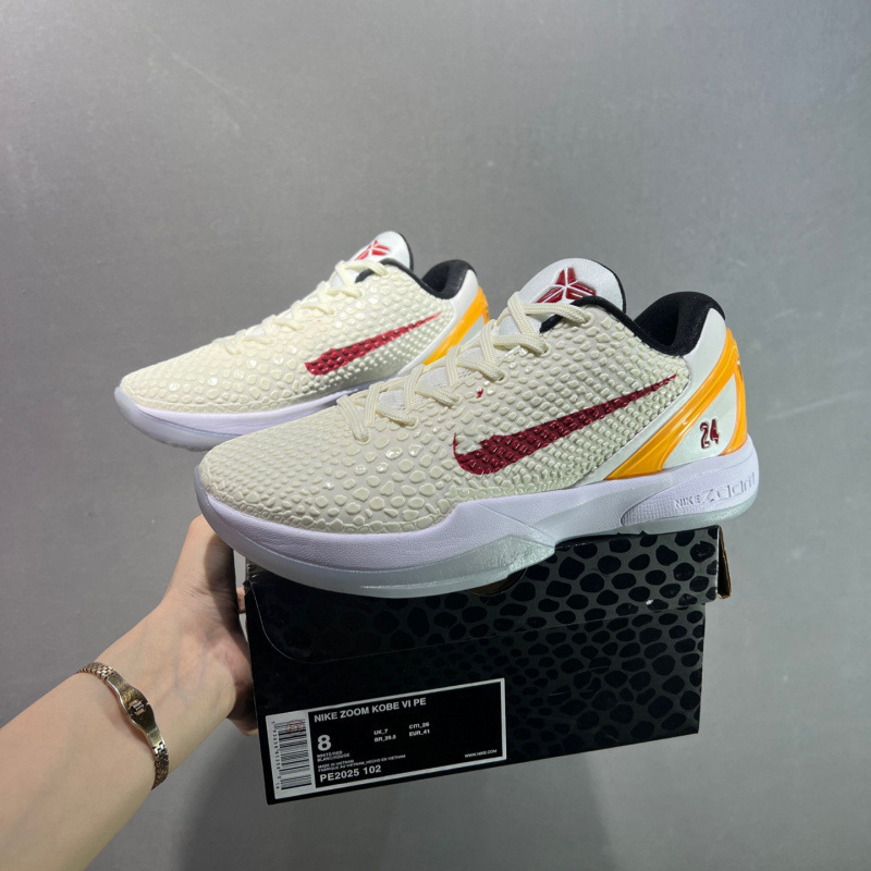 Putian Shoes High-Quality Kobe 6 Men's Actual Basketball Shoes Kobe 6Th Generation Carbon Plate Built-In Air Cushion Sports Shoes Putian Shoes High-Quality Kobe 6 Men's Actual Basketball Shoes Kobe 6Th Generation Carbon Plate Built-In Air Cushion Sports Shoes