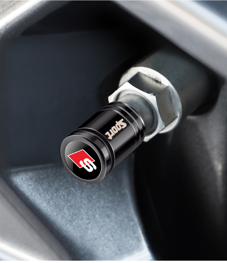 Automobile tire anti-theft valve cap tire valve cap alloy motorcycle valve nozzle anti-release valve core cap