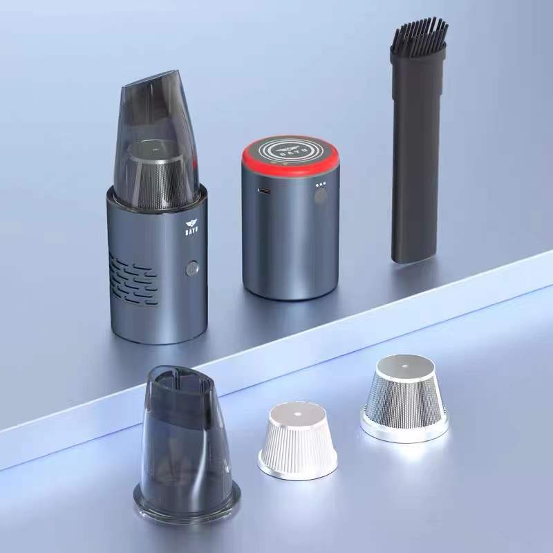 百羽无线车载吸尘器便携式充电车用家用手持神器小型大功率大吸力