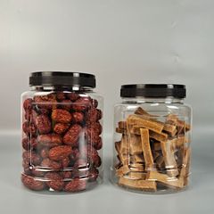 メーカーは大容量petプラスチック桶900/1000/1500mlの密封缶食品プラスチック桶を供給している