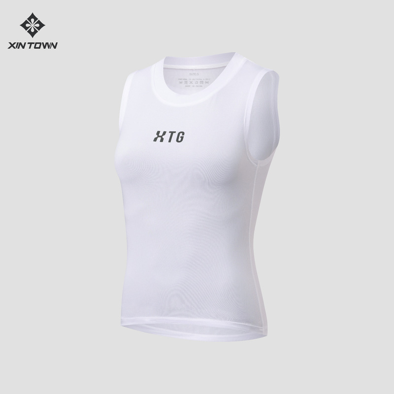 Cycling Sweat-Wicking Tight-Fitting Vest, Road and Mountain Bike Underwear, Sweat-Wicking Breathable Base Layer, Short-Sleeved Cycling Clothing Cycling Sweat-Wicking Tight-Fitting Vest, Road and Mountain Bike Underwear, Sweat-Wicking Breathable Base Layer, Short-Sleeved Cycling Clothing