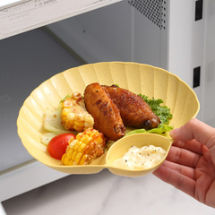 批發餐具盤防摔盤子咖啡廳水果蛋糕盤家用碟零食乾果盤塑料盤LOGO