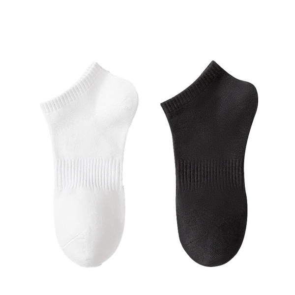 Antibacterial cotton knee socks for students