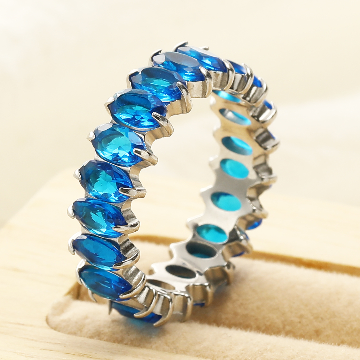 6g Weight Real Gold Plated Plating Material Rings Classification 10, 6, 8 Ring Size 1 Piece Quantity Holiday, Daily Occasion 304 Stainless Steel Material Geometric Pattern Women's Gender Elegant Style Waterproof Non Tarnish, Plating Craft Real Gold Plated Geometric 304 Stainless Steel Elegant Waterproof Non Tarnish Rings 24