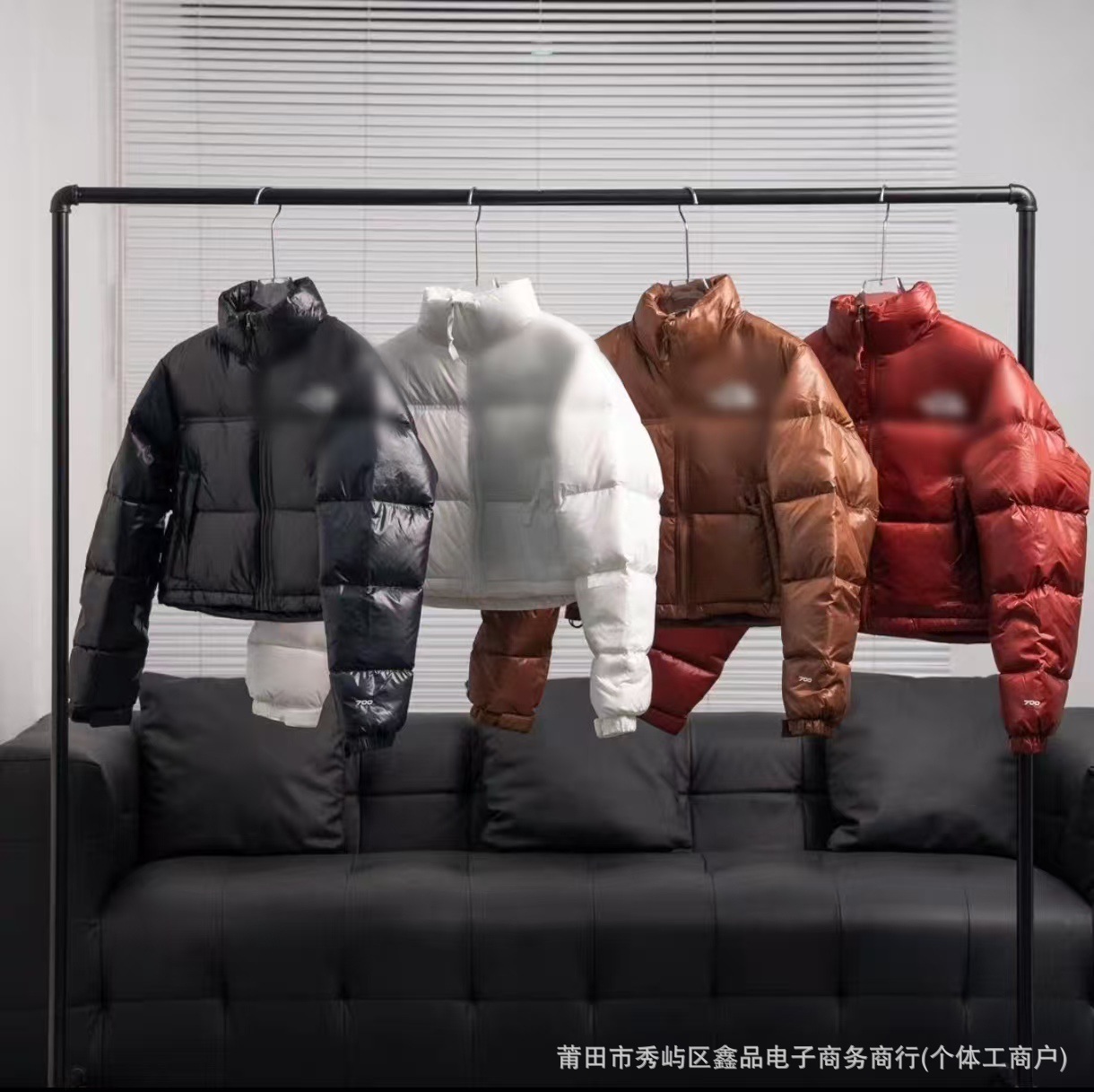 莆田版纯原北家羽绒服1984短款外套女款冬季高腰加厚潮流通勤外套