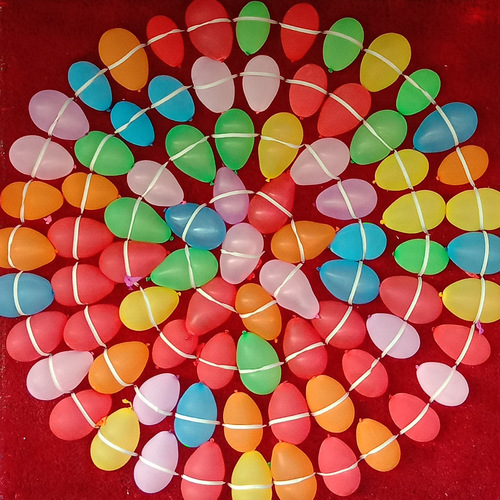 Wholesale Aihua small balloons, temple fair night market children's gun and dart balloons, street stall toy games, water-filled balloons